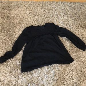 Beautiful silky black top